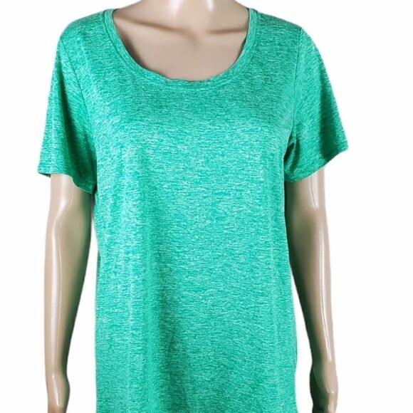 Nike Green Heathered T-Shirt  - Picture 1 of 5